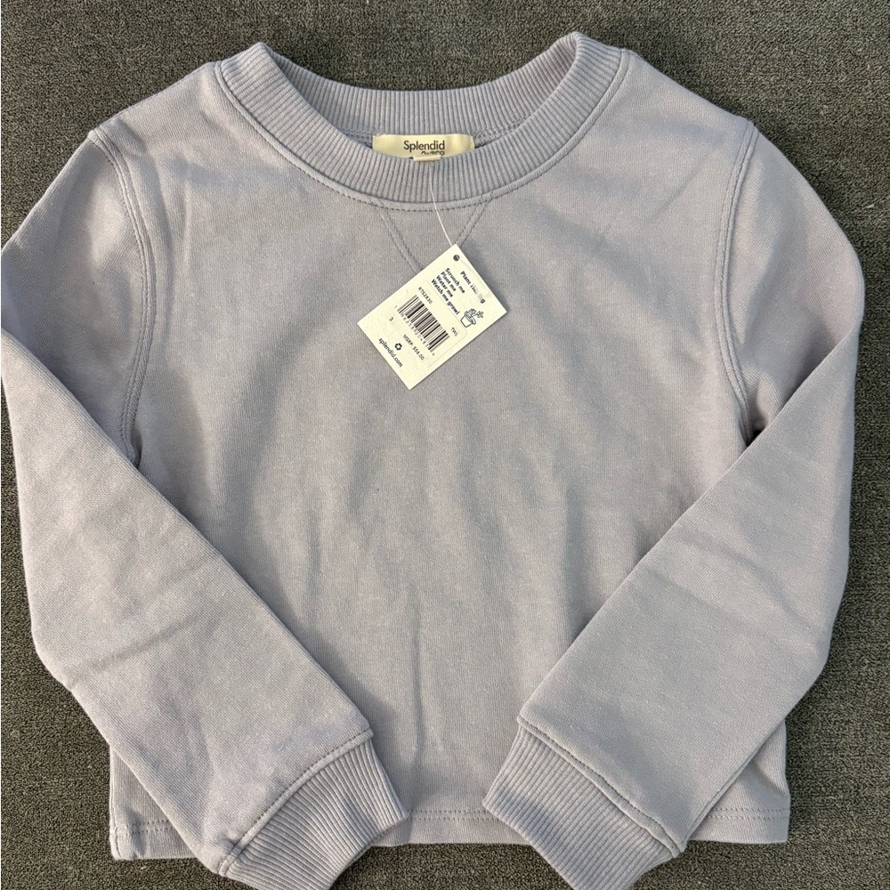 Splendid Lavender Sweatshirt